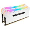  Зображення Пам'ять DDR4  16GB  3200MHz PC4-25600  (Kit of 2x8GB)  Corsair Vengeance RGB PRO  White) 